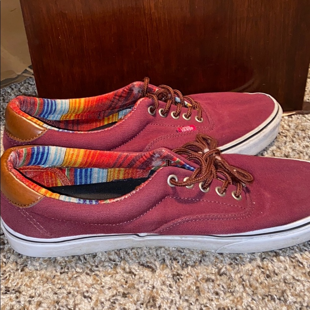 Maroon Vans